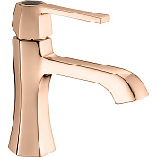 Cisal Cherie Смеситель для раковины, без д/к, длина излива 12,1 см, цвет: rose gold/night black CH0005447E