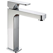 Cisal Cubic Смеситель для раковины, без донного клапана, длина излива 15 см, цвет: chrome CU00150121