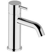 Cisal Less New Смеситель для раковины, без донного клапана, длина излива 12 см, цвет: chrome LN00054021