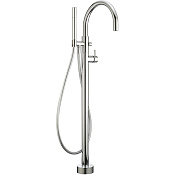 Cisal Slim Смеситель для ванны напольный с душевым набором, цвет: chrome SM01420021