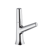 Cisal Vita Смеситель для раковины, без донного клапана, длина излива 10 см, цвет: chrome VI00054421