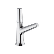 Cisal Vita Смеситель для раковины, с донным клапаном, длина излива 10 см, цвет: chrome VI00051421