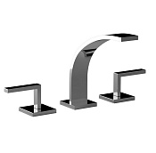 Cisal Wave Смеситель для раковины, с донным клапаном, длина излива 15,4 см, цвет: chrome WA00102121