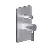 Gessi Inciso Смеситель для ванны встраиваемый, 2 потребителя, цвет: finox brushed nickel 58079#149