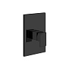 Gessi Rettangolo Смеситель для душа встраиваемый на 1 потребителя, внешняя часть, цвет: matte black 44602#299