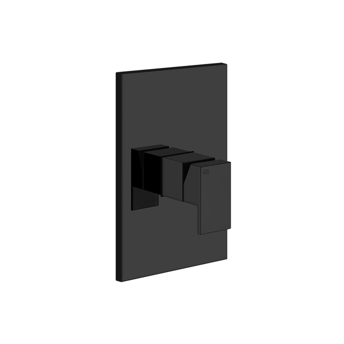 Gessi Rettangolo Смеситель для душа встраиваемый на 1 потребителя, внешняя часть, цвет: matte black 44602#299