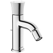 Duravit White Tulip Смеситель для биде, на 1 отв., с донным клапаном цвет хром WT2400001010