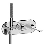 Bossini Apice Смеситель для ванны встраиваемый, однорычажный, внешняя часть, цвет: chrome Z00555.030