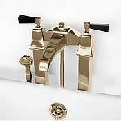 Devon&Devon Vip Time Смеситель для ванны напольный, цвет: светлое золото 2VPTIME235OT