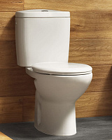 Roca Victoria Чаша напольного унитаза 35,5х65,5 см, без крышки, цвет: белый глянец 342399000