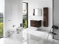 Roca Victoria Чаша подвесного унитаза 35,5х52,5 см, без крышки, цвет: белый глянцевый 34630300R