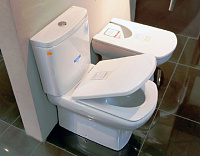 Roca Dama Senso Compacto Чаша напольного унитаза 35,5х60 см, без крышки, цвет: белый глянец 342518000