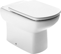 Roca Dama Senso Compacto Чаша напольного унитаза 35,5х60 см, без крышки, цвет: белый глянец 342518000