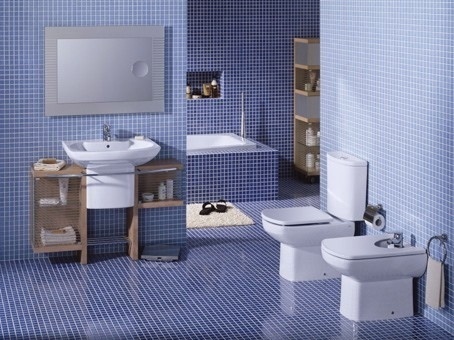 Roca Dama Senso Чаша напольного унитаза 35,5х66 см, без крышки, двойной выпуск, цвет: белый глянец 342517000