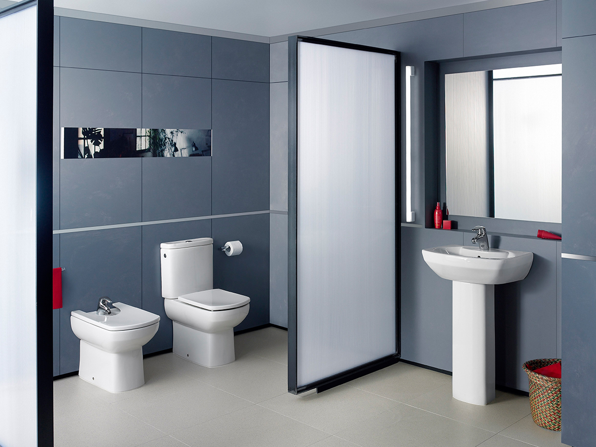 Roca Dama Senso Чаша напольного унитаза 35,5х66 см, без крышки, двойной выпуск, цвет: белый глянец 342517000