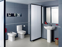 Roca Dama Senso Чаша напольного унитаза 35,5х66 см, без крышки, двойной выпуск, цвет: белый глянец 342517000