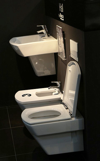 Roca Hall Чаша подвесного унитаза 35,5х50 см, без крышки, цвет: белый глянцевый 346627000