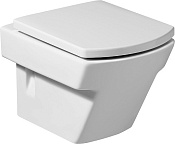 Roca Hall Чаша подвесного унитаза 35,5х50 см, без крышки, цвет: белый глянцевый 346627000