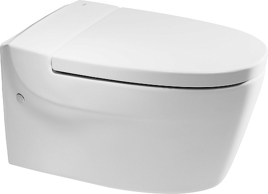 Roca Khroma Чаша подвесного унитаза 39х61 см, без крышки, цвет: белый глянцевый 346657000