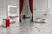 Roca Khroma Чаша подвесного унитаза 39х61 см, без крышки, цвет: белый глянцевый 346657000