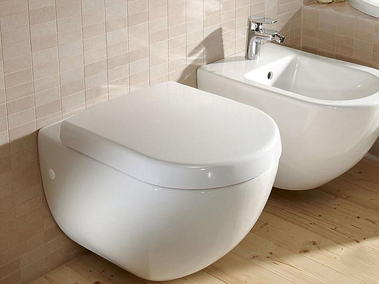 Villeroy & Boch Subway Унитаз подвесной 37x35,5h см, цвет: alpin 66001001