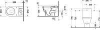 Унитаз-компакт Duravit Starck 3 0126090000