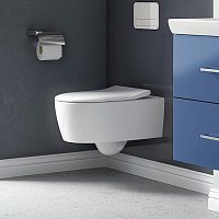 Villeroy & Boch Avento Унитаз подвесной, крышка в комплекте, цвет: белый 5656RSR1
