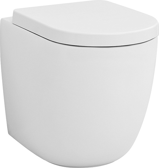 ArtCeram File 2.0 Унитаз напольный безободковый 37x52 см, цвет: glossy white FLV005 01 30