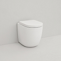 ArtCeram File 2.0 Унитаз напольный безободковый 37x52 см, цвет: glossy white FLV005 01 30
