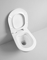 ArtCeram File 2.0 Унитаз напольный безободковый 37x52 см, цвет: glossy white FLV005 01 30