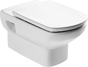 Roca Dama Senso Чаша подвесного унитаза 35,5х55,5 см, без крышки, цвет: белый глянцевый 346517000