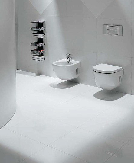 Roca Meridian Чаша подвесного унитаза 36х48 см, без крышки, цвет: белый глянцевый 346248000