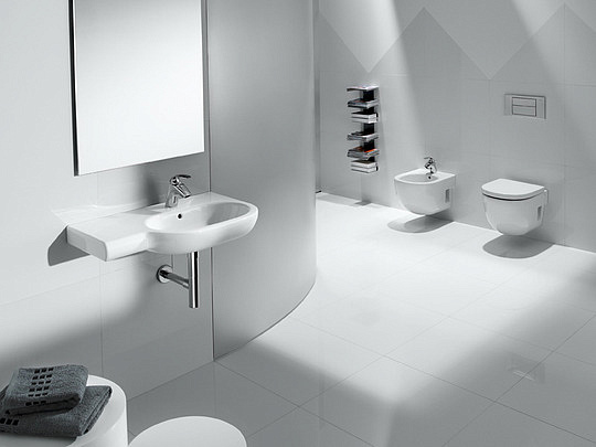 Roca Meridian Чаша подвесного унитаза 36х48 см, без крышки, цвет: белый глянцевый 346248000