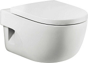 Roca Meridian Чаша подвесного унитаза 36х48 см, без крышки, цвет: белый глянцевый 346248000