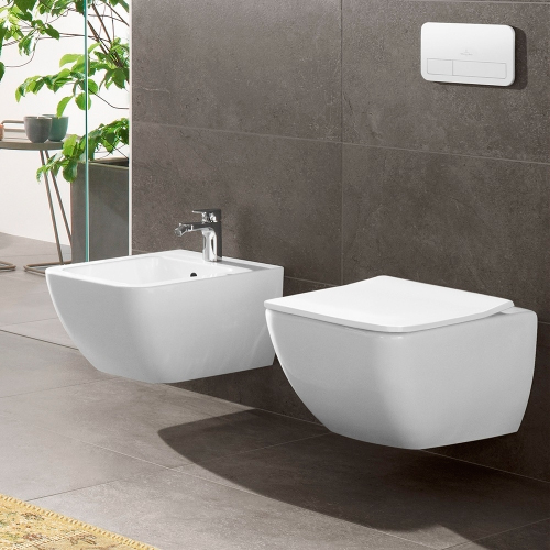 Villeroy & Boch Venticello Унитаз подвесной 37,5x33h см, цвет: alpin 4611R0R1