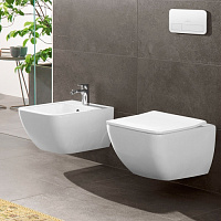 Villeroy & Boch Venticello Унитаз подвесной 37,5x33h см, цвет: alpin 4611R0R1