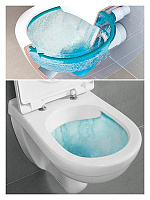 Villeroy & Boch Venticello Унитаз подвесной 37,5x33h см, цвет: alpin 4611R0R1