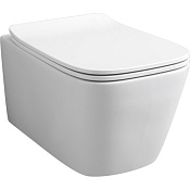 ArtCeram A16 Унитаз подвесной безободковый 36x52 см, цвет: matt white ASV003 05 00