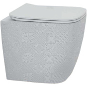 ArtCeram A16 Унитаз приставной безободковый 36x52 см, цвет: glossy white ASV004 01 86