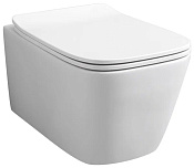ArtCeram A16 Унитаз подвесной безободковый 36x45 см, цвет: matt white ASV005 05 00