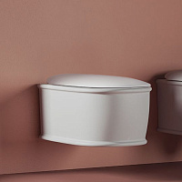 ArtCeram Atelier Унитаз подвесной безободковый 37x52 см, цвет: matt white ATV001 05 00