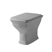 ArtCeram Civitas Унитаз приставной 36x54 см, слив в стену, цвет: grigio acquarello CIV003 34 00