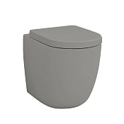 ArtCeram File 2.0 Унитаз напольный безободковый 37x52 см, цвет: grey olive FLV005 15 00