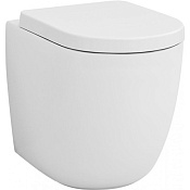 ArtCeram File 2.0 Унитаз напольный безободковый 37x52 см, цвет: matt white FLV005 05 30