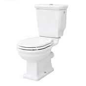 ArtCeram Hermitage Унитаз напольный моноблок 36x71 см, слив в пол, цвет: glossy white HEV008 01 00