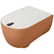ArtCeram The One Унитаз подвесной безободковый 35x52 см, цвет: arancio cammeo THV001 13 00