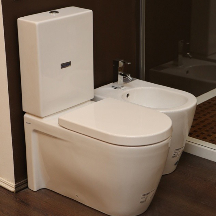 Duravit Starck Унитаз моноблок приставной 63х37 cм, цвет белый 2145090000