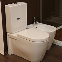 Duravit Starck Унитаз моноблок приставной 63х37 cм, цвет белый 2145090000