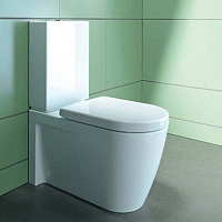 Duravit Starck Унитаз моноблок приставной 72,5х37 cм, цвет белый 2129090000