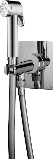 Bossini Paloma Гигиенический душ, 1 вид струи, цвет: chrome B00442.030